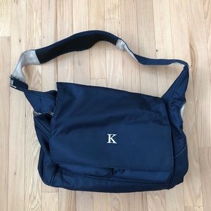 Pottery barn diaper bag with changing pad